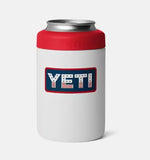 YETI- Colster 2.0 in White/Rescue Red/Badge