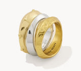 KENDRA SCOTT- Oakland Ring Set of 3 in Mixed Metal