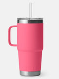 YETI- Rambler 25oz Straw Mug in Tropical Pink