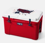 YETI- Tundra 45 Hard Cooler in Patriotic 26'