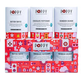 POPPY HANDCRAFTED POPCORN- Holiday Cylinder Trio