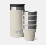 YETI- Shot Glasses & Case in Cape Taupe