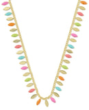 KENDRA SCOTT- Kayla Strand Necklace in Gold Multi Mix