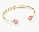 KENDRA SCOTT- Joelle Cuff Bracelet in Gold Azalea Illusion