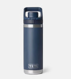 YETI- 18oz Flip Chug Bottle in Navy