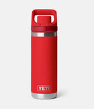 YETI- 18oz Flip Chug Bottle in Rescue Red