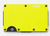 THE RIDGE- Hyper Lime Wallet with Cash Strap