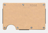 THE RIDGE- Natural Leather Wallet with Cash Strap