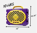 TURTLEBOX- Generation 3 Speaker in Purple/Gold(Yellow)