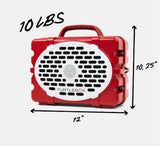TURTLEBOX- Generation 3 Speaker in Crimson/White