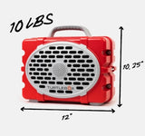 TURTLEBOX- Generation 3 Speaker in Scarlet/Gray