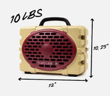 TURTLEBOX- Generation 3 Speaker in Gold/Garnet