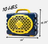 TURTLEBOX- Generation 3 Speaker in Navy/Maize