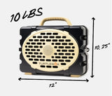 TURTLEBOX- Generation 3 Speaker in Black/Gold
