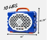 TURTLEBOX- Generation 3 Speaker in Blue/Orange