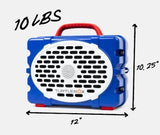 TURTLEBOX- Generation 3 Speaker in Blue/White/Red