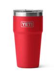 YETI- Rambler 20oz Stackable Cup in Rescue Red