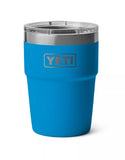 YETI- Rambler 16oz Stackable Cup in Big Wave Blue