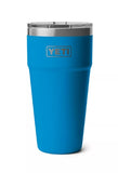 YETI- Rambler 30oz Stackable Cup in Big Wave Blue