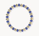KENDRA SCOTT- Daphne Enamel Stretch Bracelet in Gold Blue Enamel
