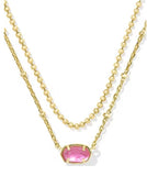 KENDRA SCOTT- Emilie Gold Multi Strand Necklace in Azalea Illusion