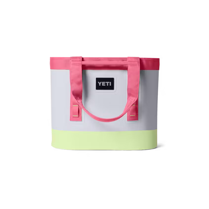 YETI- Camino Carryall 35 2.0 in Mist/Pink/Grasshopper