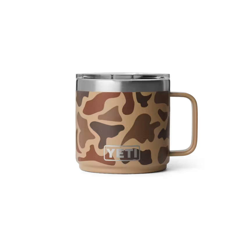 YETI- 14oz Mug 2.0 w/Ceramic Lining in Wetlands Camo
