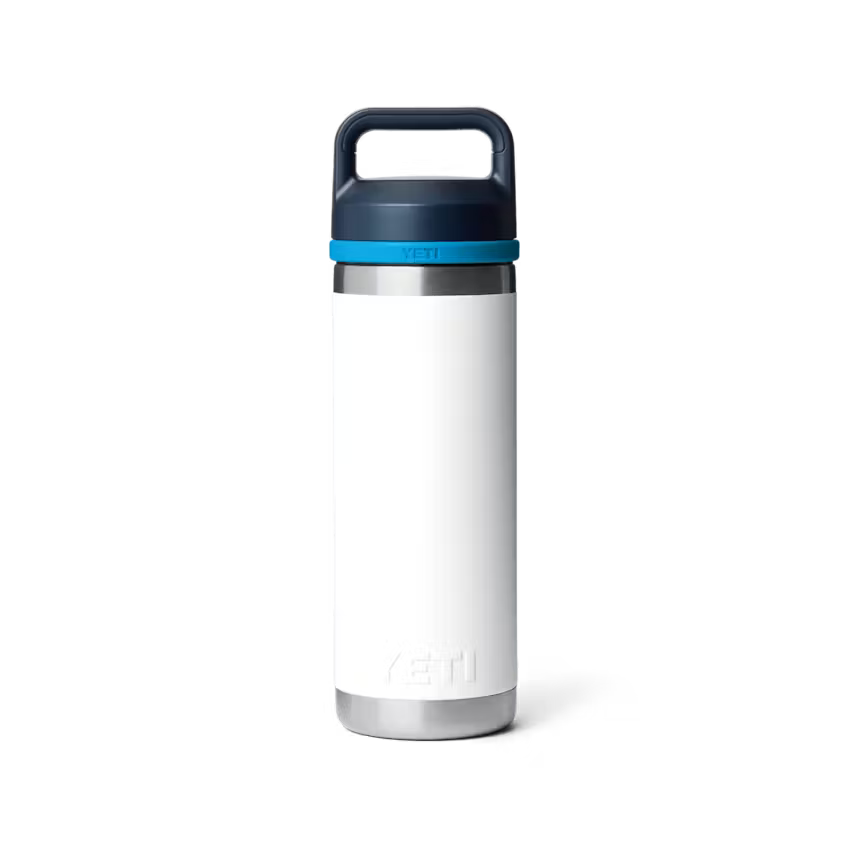 YETI- 18oz C Chug Bottle in White/Blue
