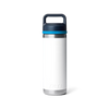 YETI- 18oz C Chug Bottle in White/Blue
