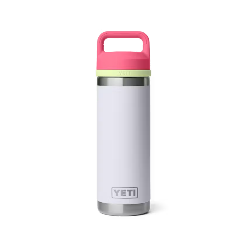 YETI- 18oz Chug Bottle in Mist/Pink/Grasshopper