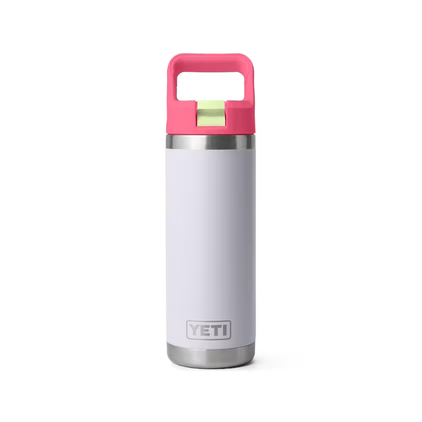 YETI- 18oz C Straw Bottle in Mist/Pink/Grasshopper