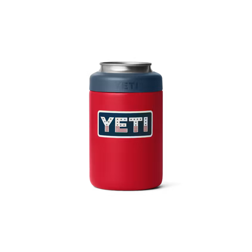 YETI- Colster 2.0 in Red/Navy/Badge