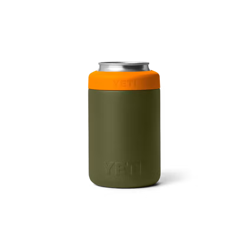 YETI- Colster 2.0 in Olive/King Crab Orange