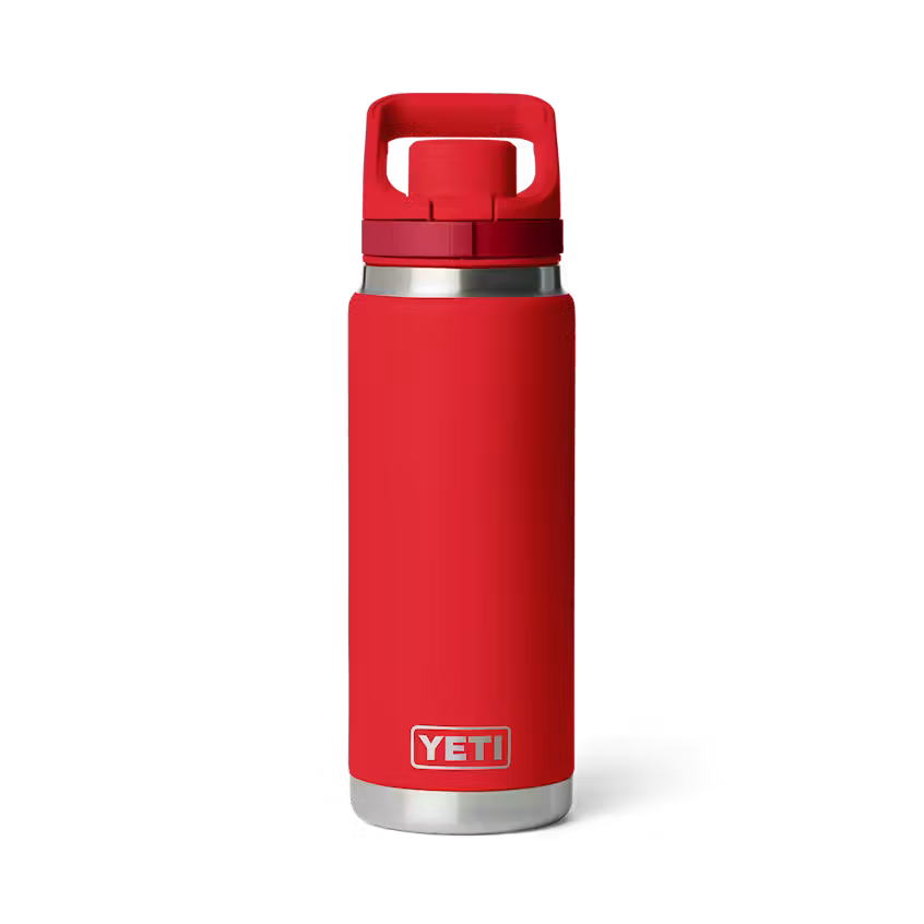 YETI- 26oz Flip Chug Bottle in Rescue Red