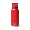YETI- 26oz Flip Chug Bottle in Rescue Red