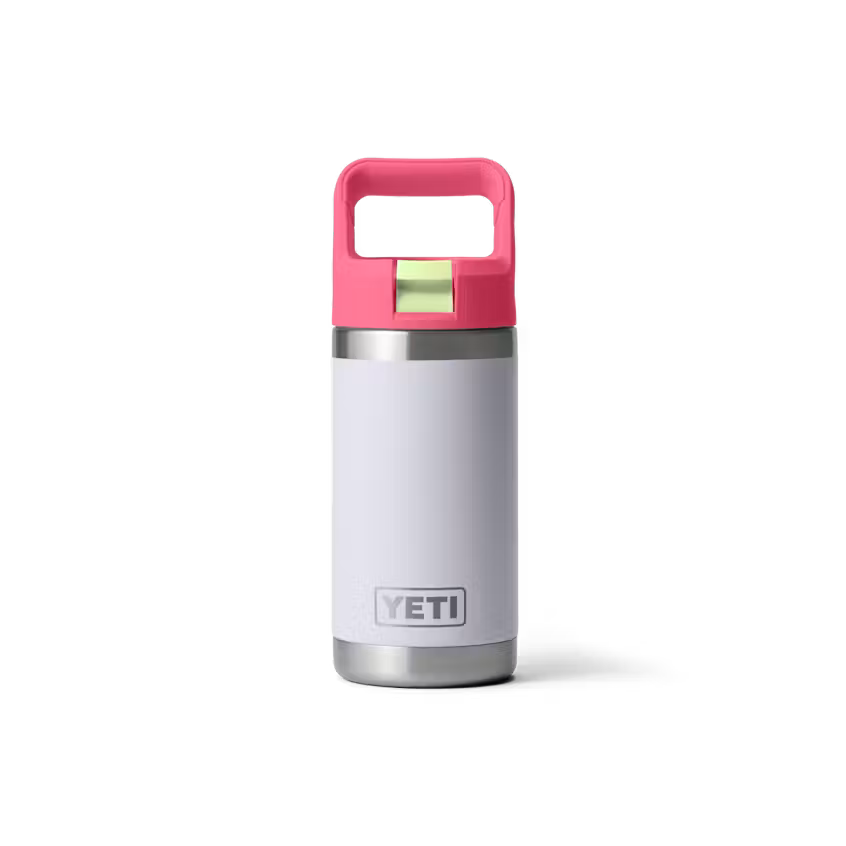 YETI- 12oz Jr Bottle in Mist/Pink/Grasshopper
