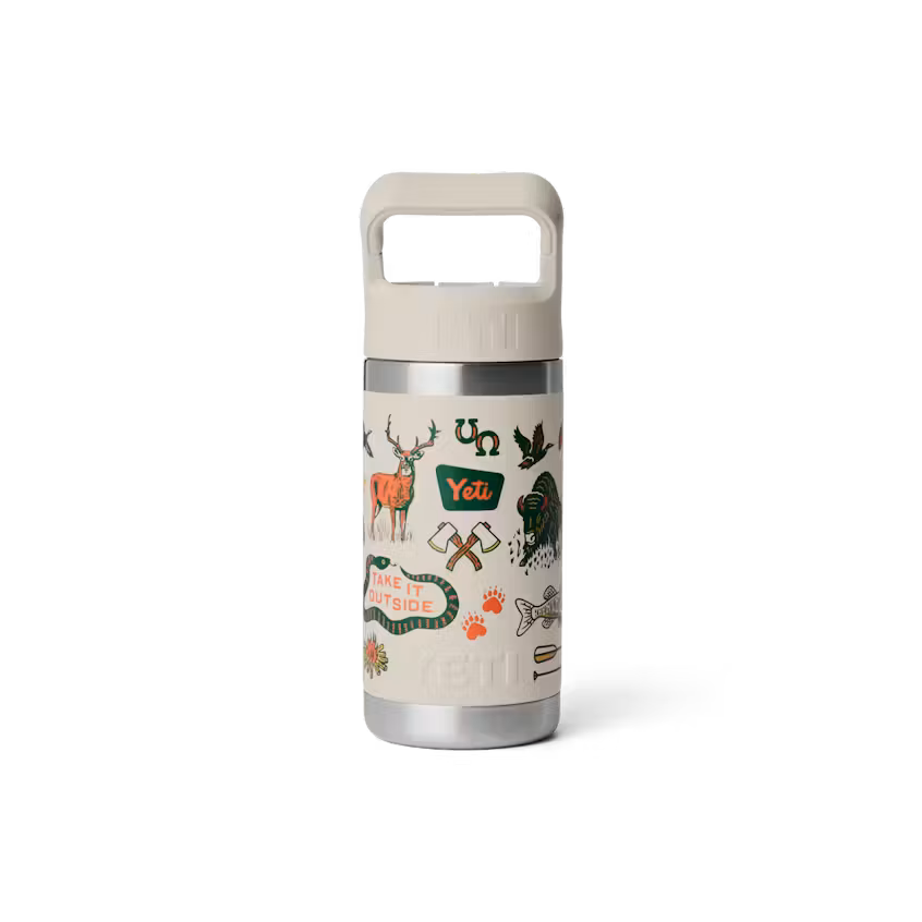 YETI- 12oz Jr Bottle in Cape Summer Camp