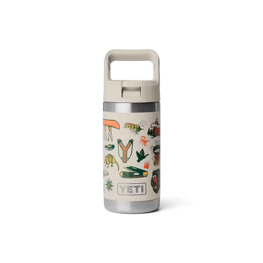 YETI- 12oz Jr Bottle in Cape Summer Camp