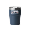 YETI- 16oz Stackable Cup in Navy/Badge