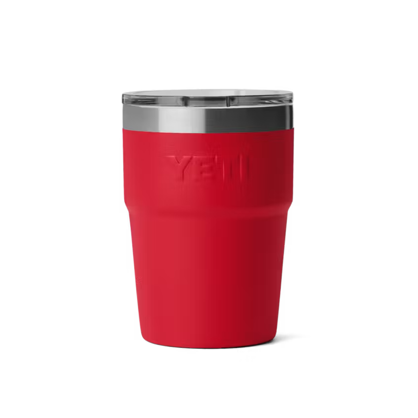 YETI- 16oz Stackable Cup in Red/Badge
