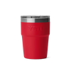 YETI- 16oz Stackable Cup in Red/Badge