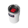 YETI- 16oz Stackable Cup in White/Badge