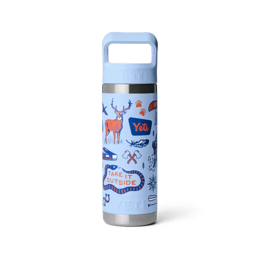YETI- 18oz C Straw Bottle in Big Sky Summer Camp