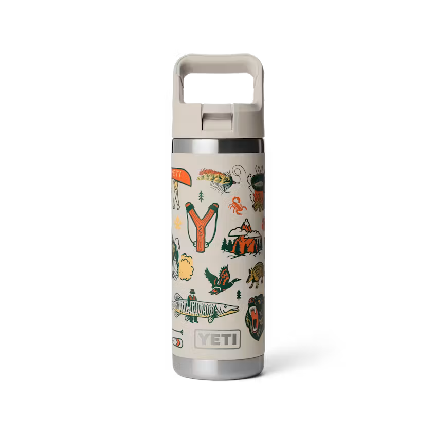 YETI- 18oz C Straw Bottle in Cape Summer Camp