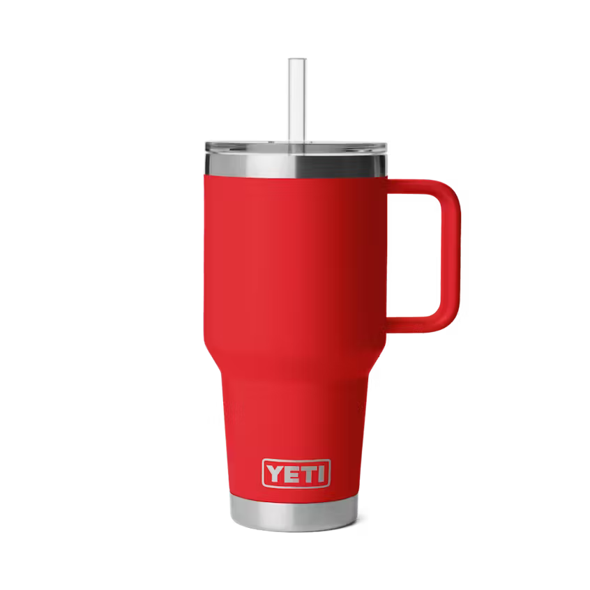 YETI- 35oz Straw Mug 2.0 in Rescue Red