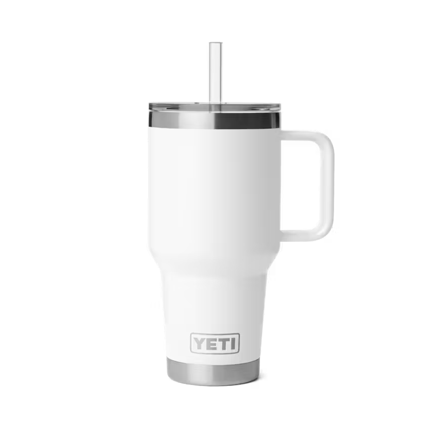 YETI- 35oz Straw Mug 2.0 in White