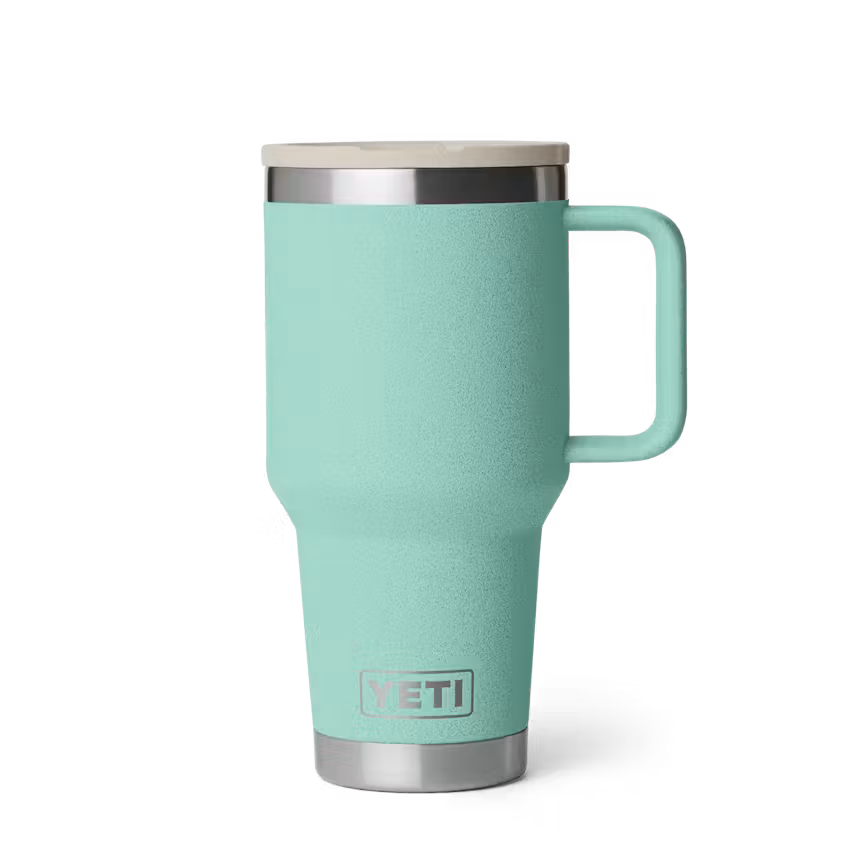 YETI- 30oz Travel Mug in Sea Stone