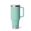 YETI- 40oz Travel Straw Mug in Sea Stone