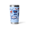 YETI- 20oz Tumbler in Big Sky Summer Camp