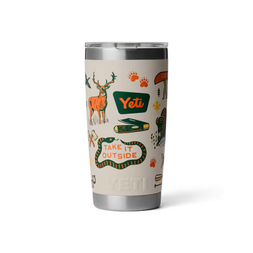 YETI- 20oz Tumbler in Cape Summer Camp